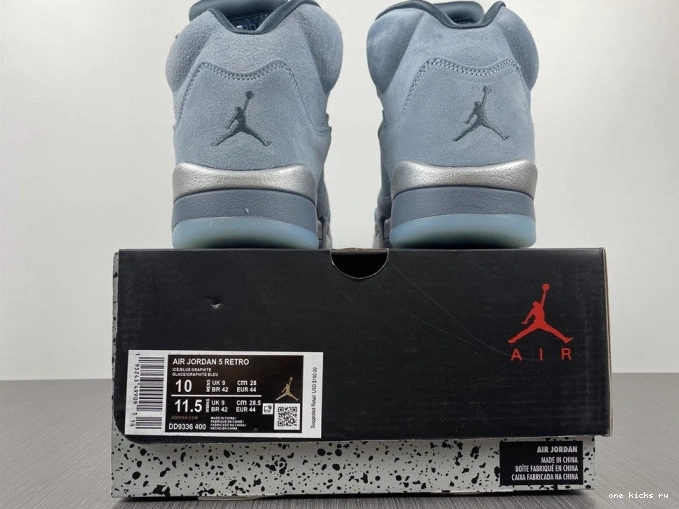 Rep Onekick DD9336-400 Jordan Retro Bluebird (W) Air 5 0811